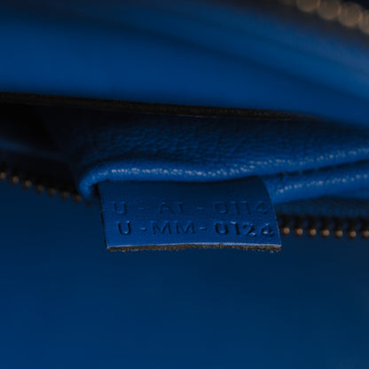 Celine Smooth Calfskin Mini Luggage Bright Blue 7 of 9