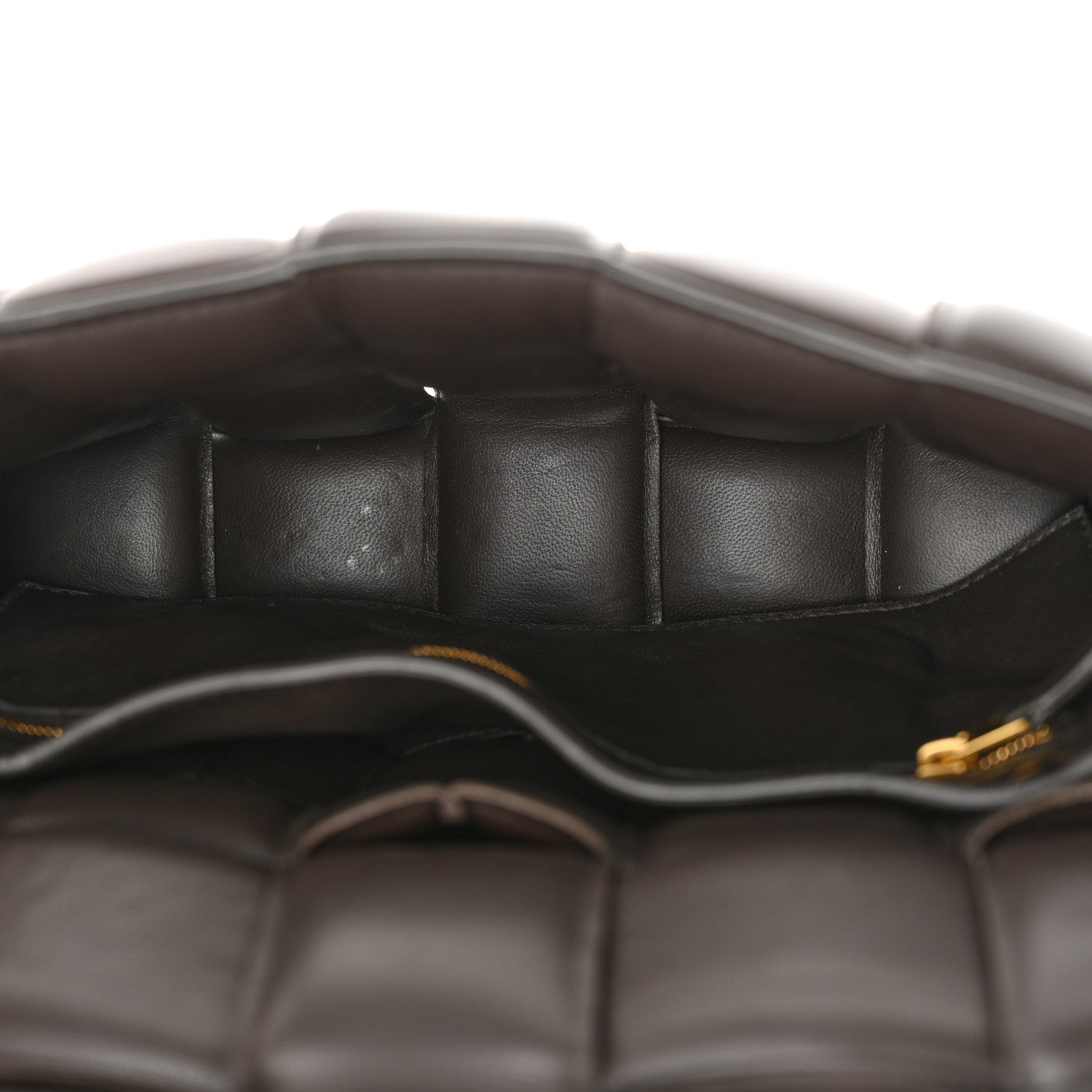 Bottega Veneta Nappa Maxi Intreccio Padded Cassette Crossbody Bag Fondente 5 of 15
