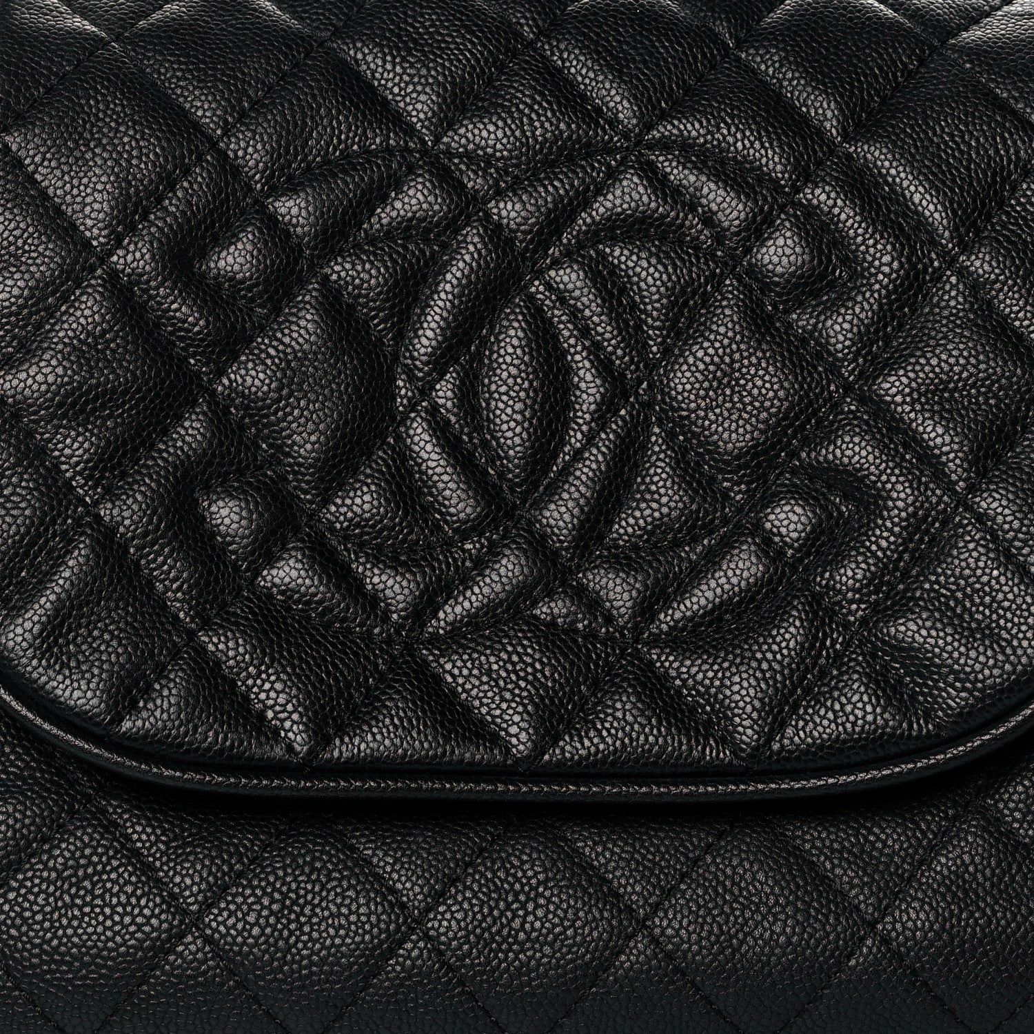 Chanel Caviar Quilted Timeless Accordion Flap Black 8 of 10