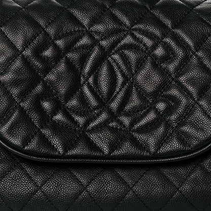 Chanel Caviar Quilted Timeless Accordion Flap Black 8 of 10