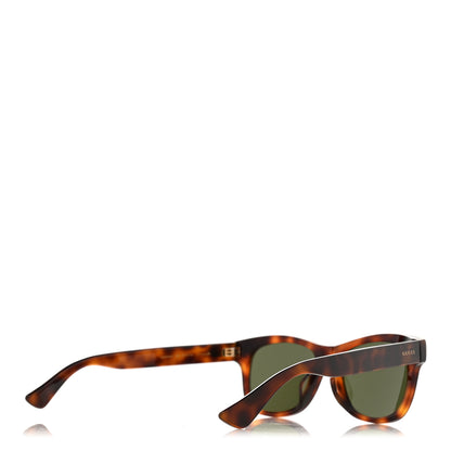 Gucci Acetate Square Sunglasses GG0044SA Tortoise 4 of 10