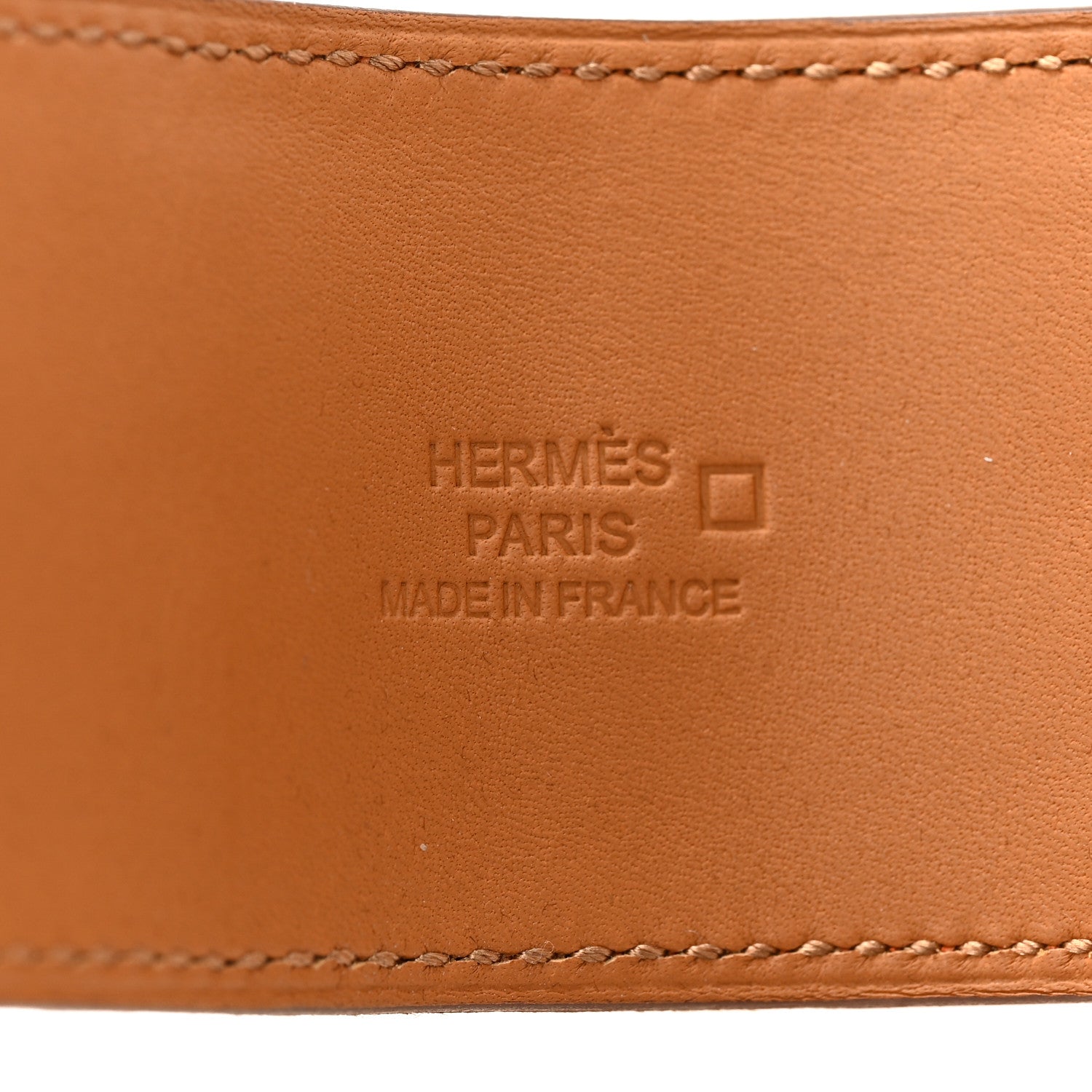Hermes Shiny Alligator Collier De Chien CDC Bracelet S Orange 4 of 6