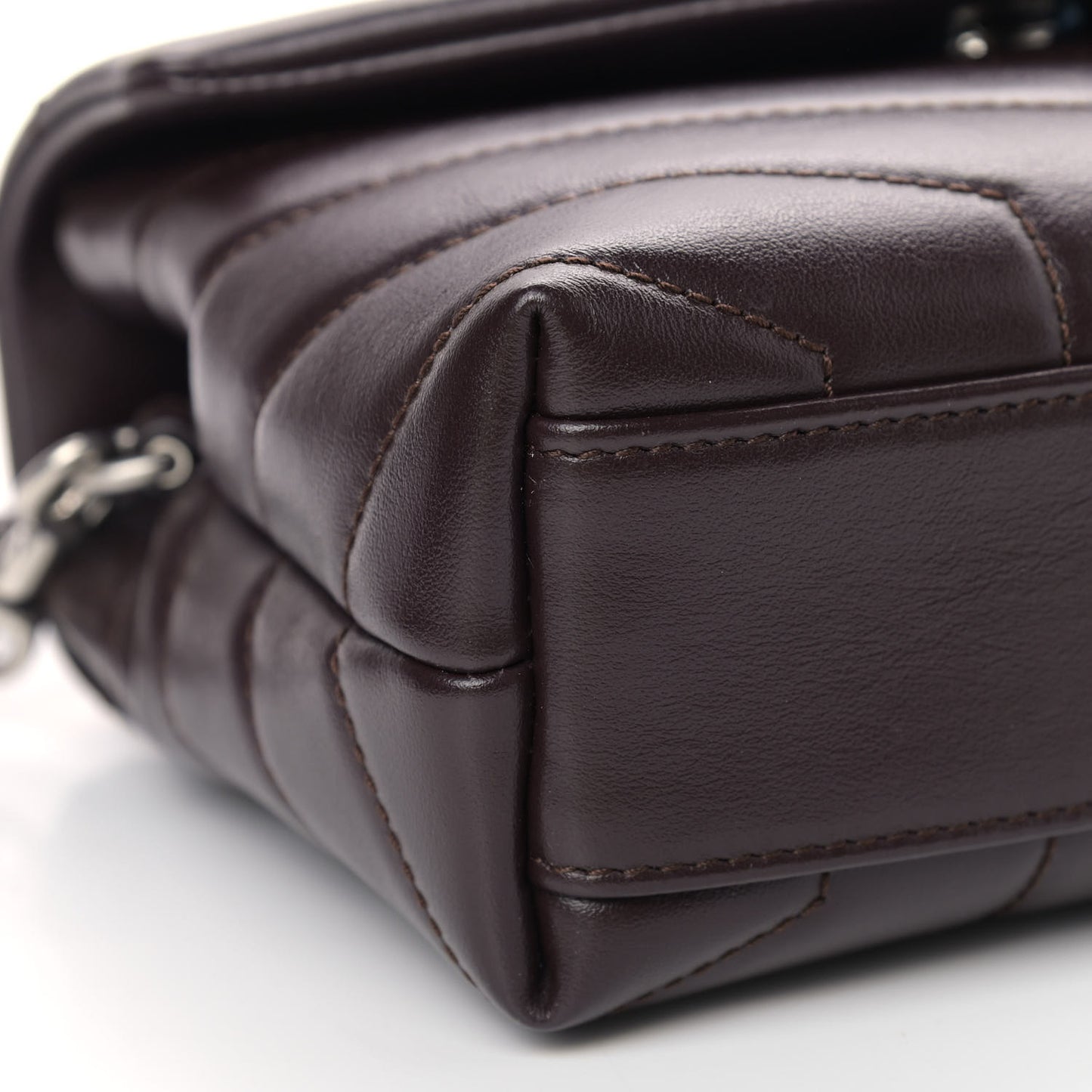 Calfskin Y Quilted Monogram Toy Loulou Monogram Crossbody Bag Black Tulipe