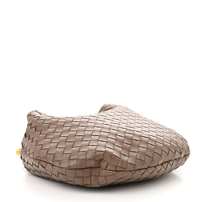 Bottega Veneta Nappa Intrecciato Medium Sardine Bag Taupe Grey 5 of 13