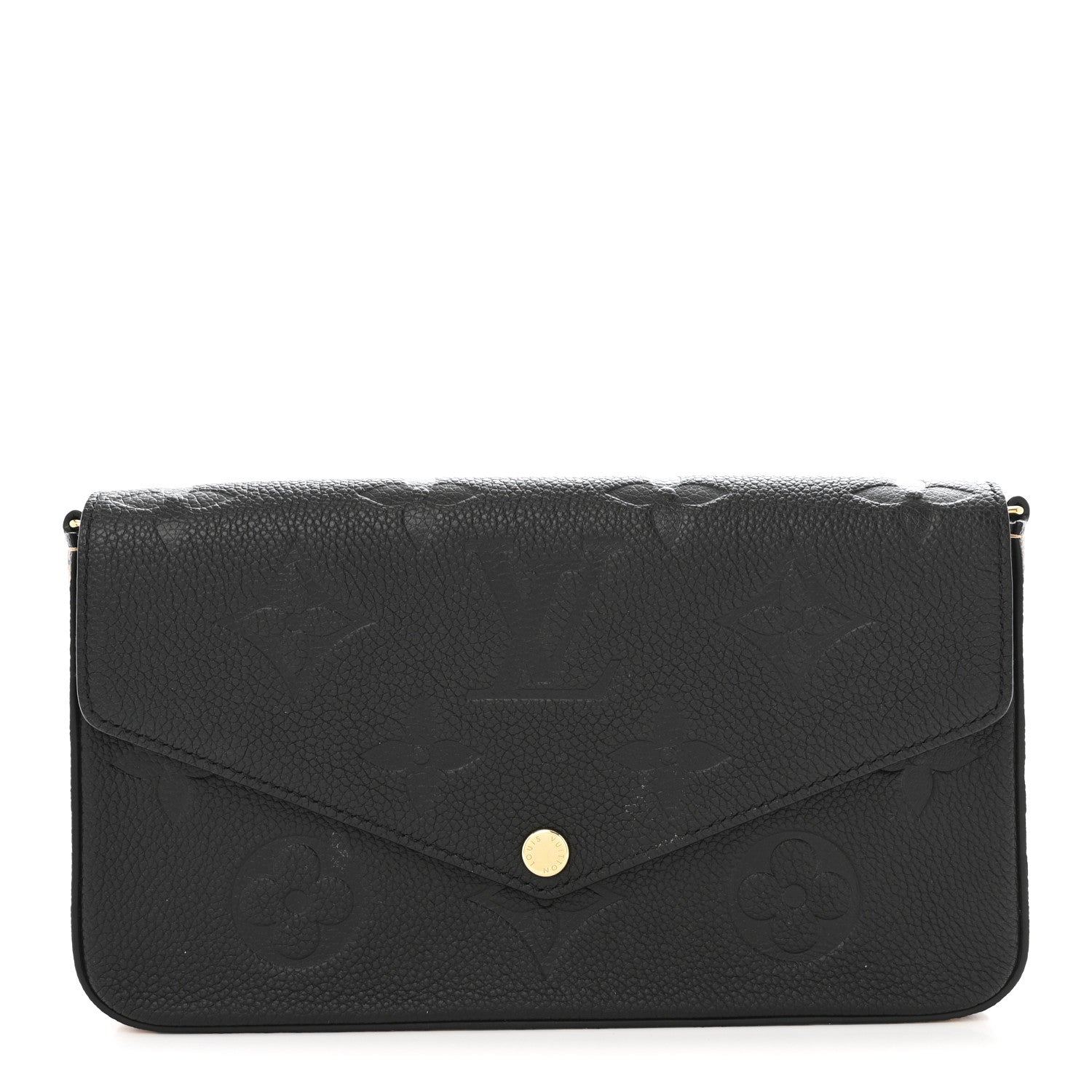 Louis Vuitton Empreinte Monogram Giant Wild At Heart Felicie Pochette Black 1 of 9
