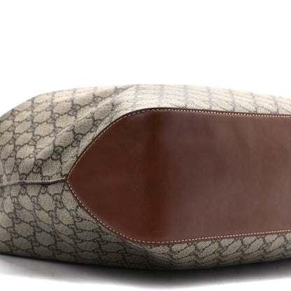 Gucci GG Supreme Monogram Large Linea A Hobo Light Brown 8 of 9