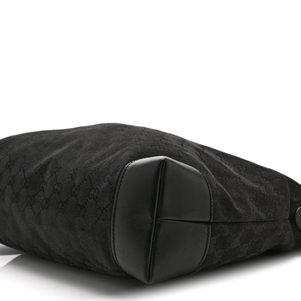 Monogram Canvas Messenger Bag Black
