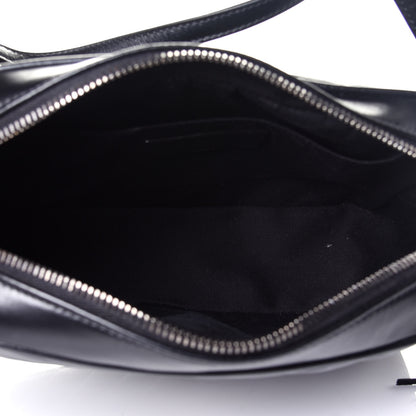 Saint Laurent Calfskin Matelasse Monogram Lou Camera Bag Black 5 of 10
