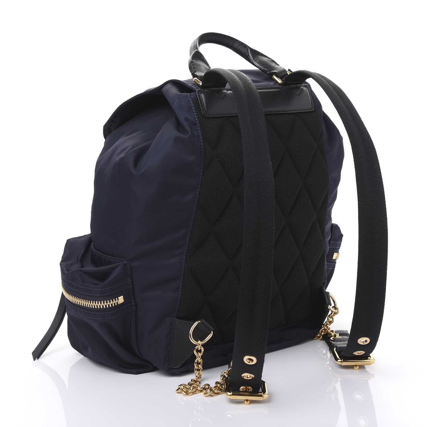 Burberry Nylon Medium Rucksack Backpack Ink Blue 2 of 9