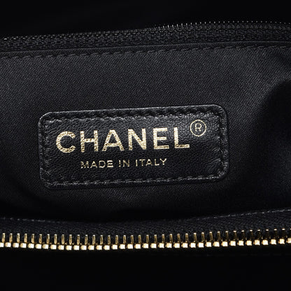 Chanel Caviar Quilted Grand Shopping Tote GST Black 6 of 7