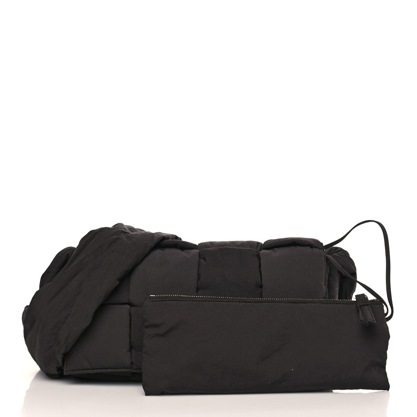 Nylon Intrecciato Padded Tech Cassette Bag Fondant
