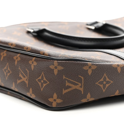 Louis Vuitton Monogram Macassar Porte-Documents Voyage PM 7 of 8