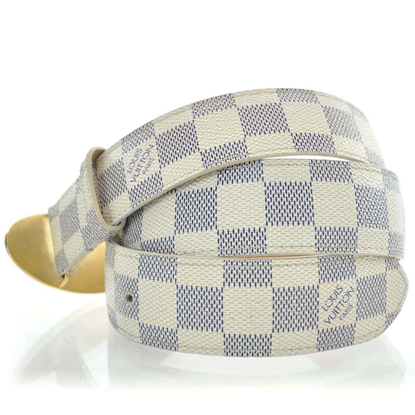 Damier Azur Voyage Belt 80 32