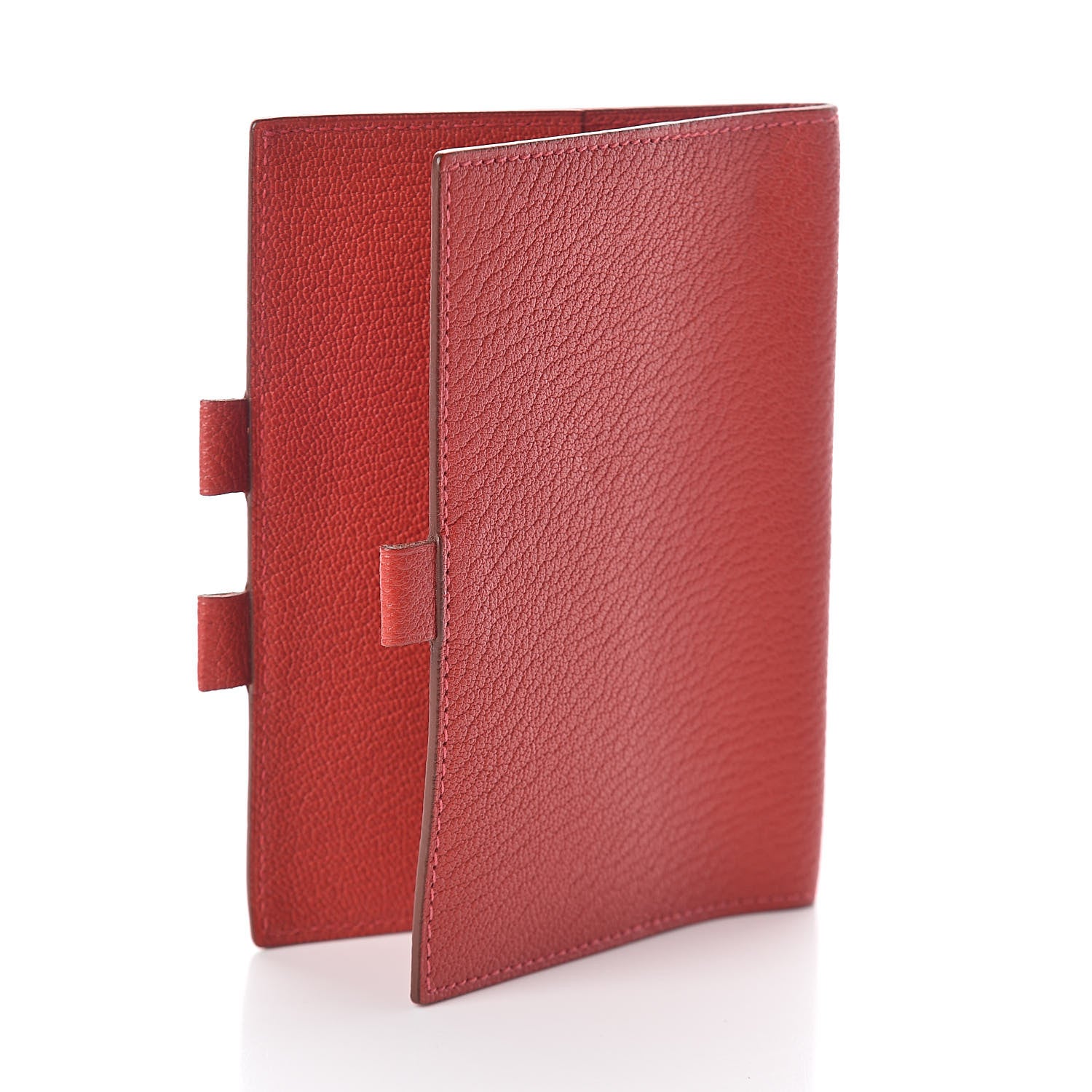 Hermes Chevre Mysore Vision Agenda Cover PM Rouge Casaque 3 of 6