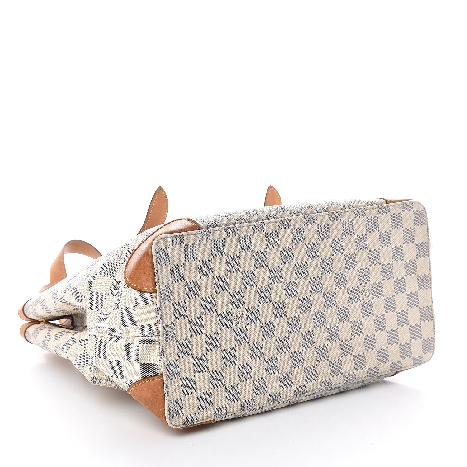 Louis Vuitton Damier Azur Hampstead MM 3 of 8