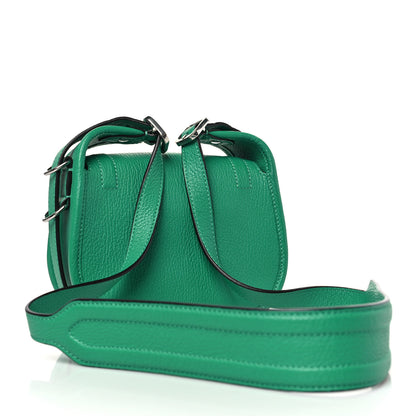 Mulberry Glossy Goatskin Mini Sadie Satchel Lawn Green 3 of 8