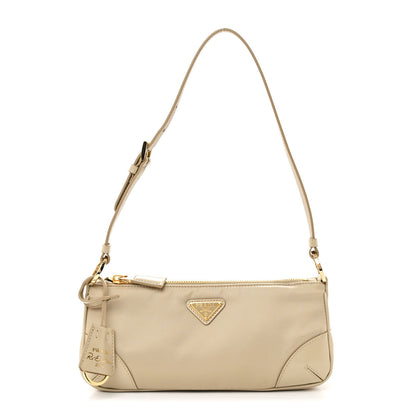 Prada Re-Nylon Spazzolato Re-Edition 2002 Shoulder Bag Deserto 1 of 10
