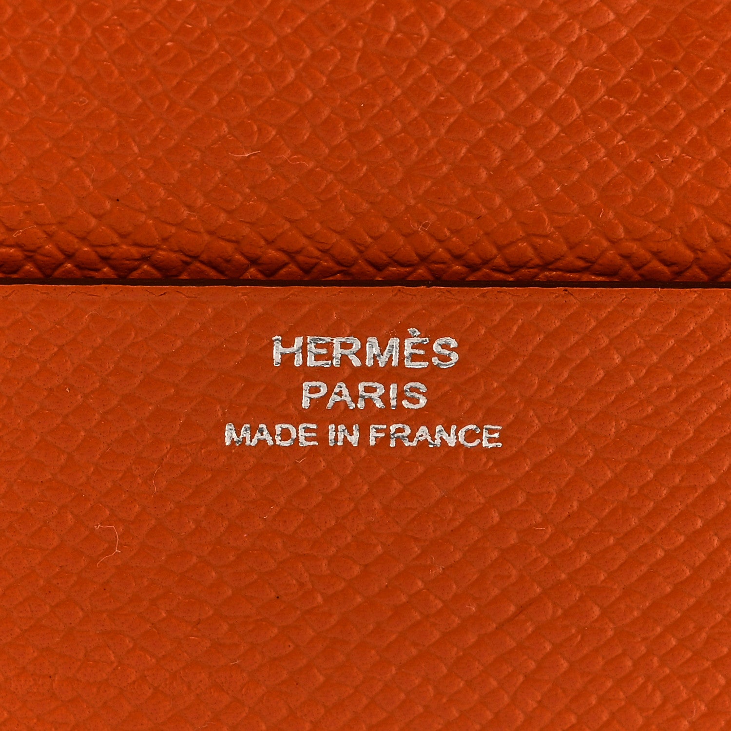 Hermes Epsom E-Zip iPad Notebook Cover Orange 6 of 6