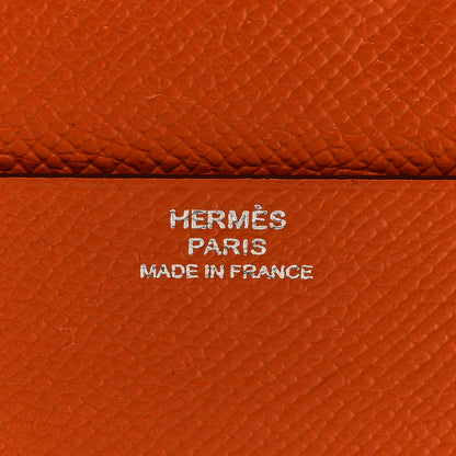 Hermes Epsom E-Zip iPad Notebook Cover Orange 6 of 6