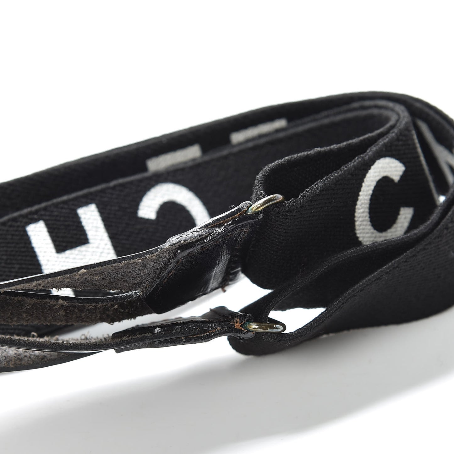 Logo Suspenders Black White