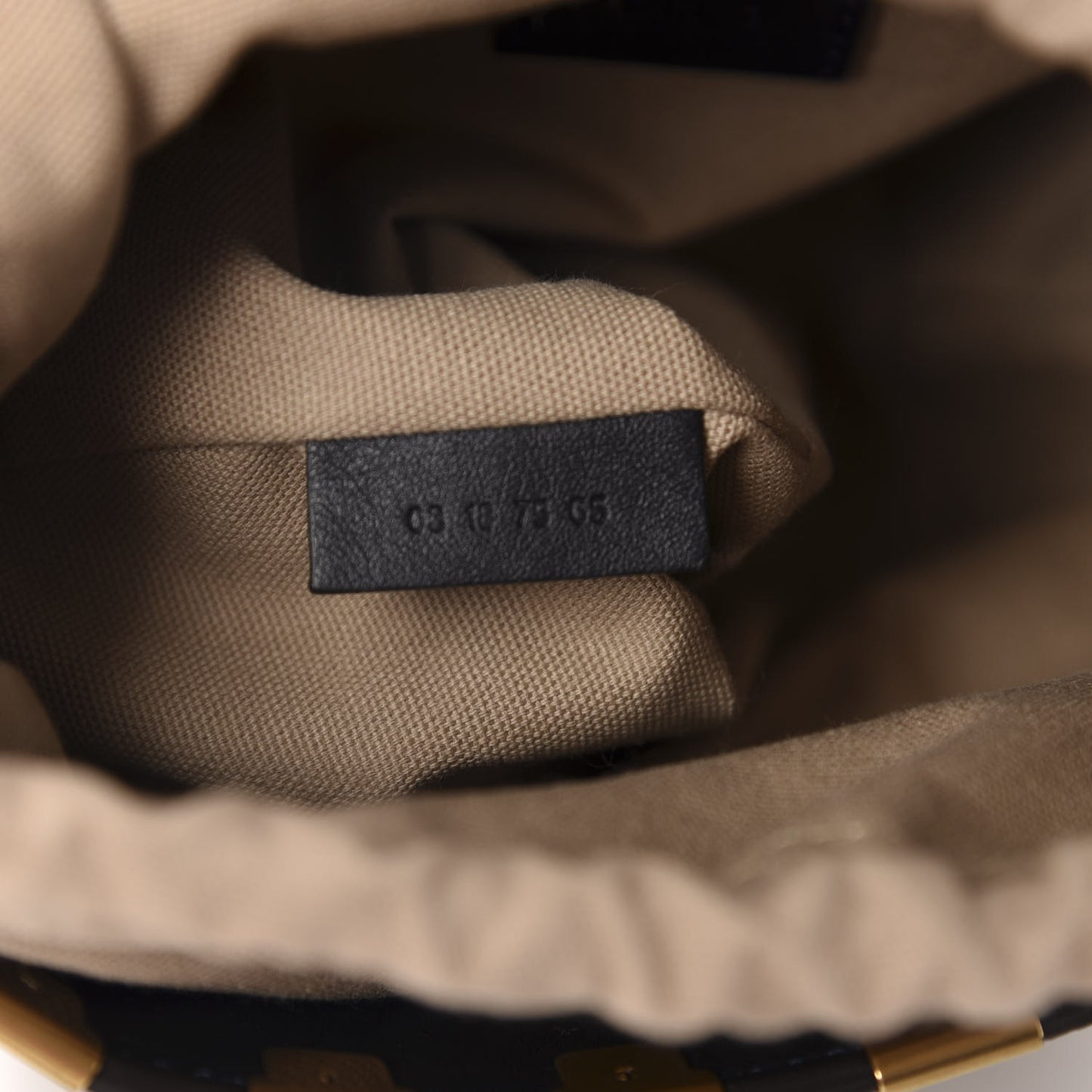 Python Embossed Calfskin Mini Roy Bucket Bag September Sun