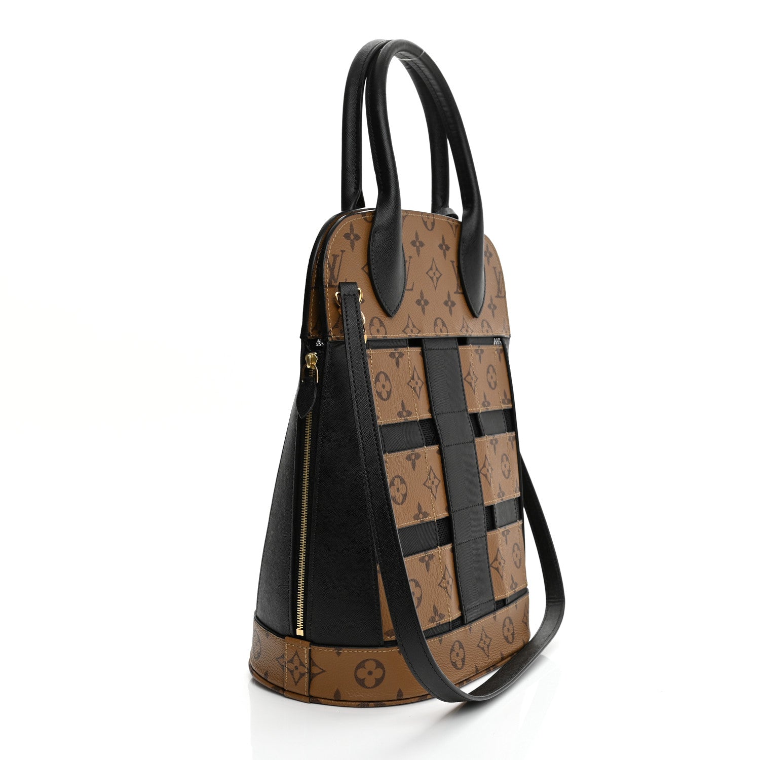 Louis Vuitton Reverse Monogram Tressage Tote 3 of 9