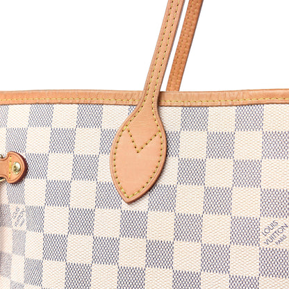 Louis Vuitton Damier Azur Neverfull MM 16 of 22