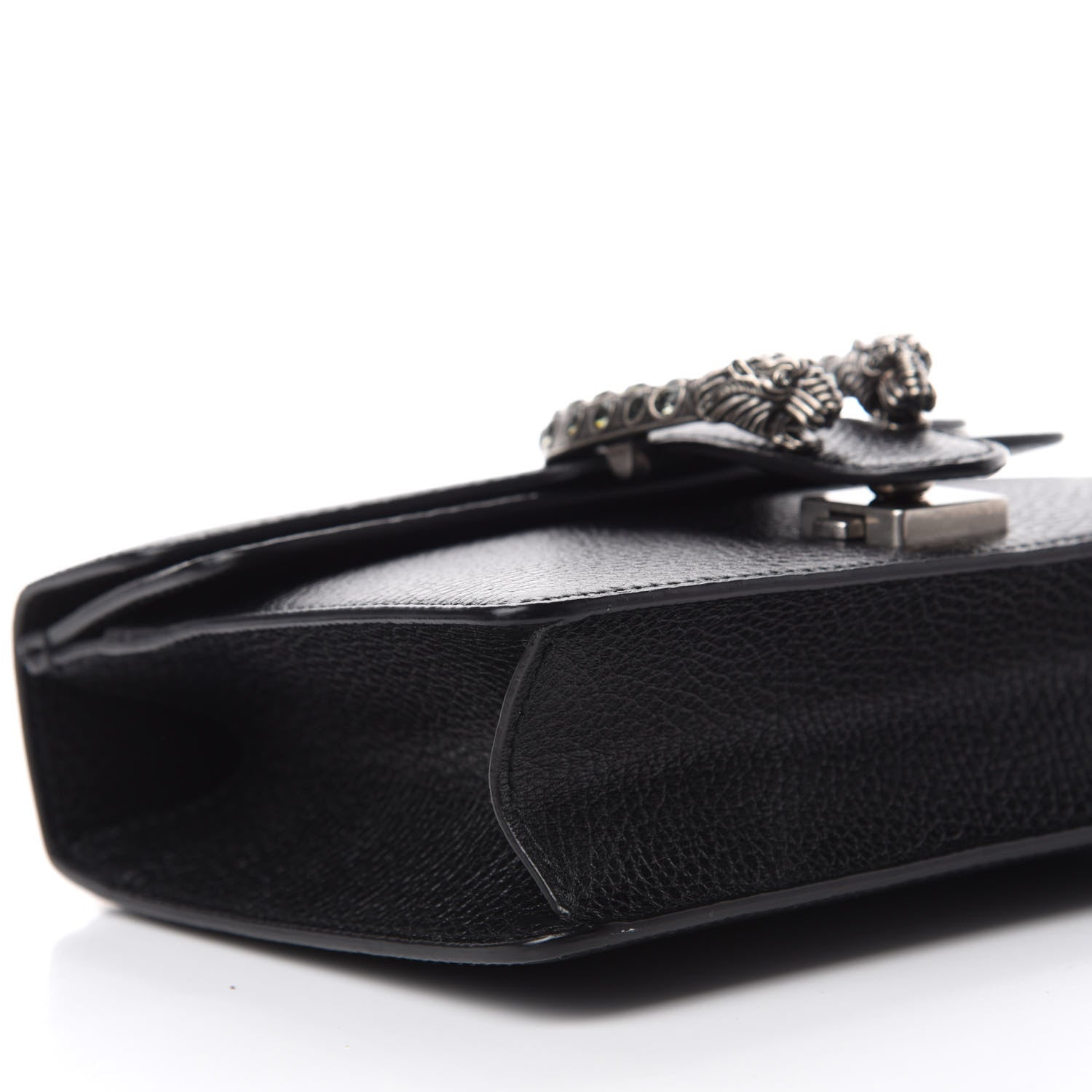 Gucci Calfskin Mini Dionysus Shoulder Bag Black 6 of 10