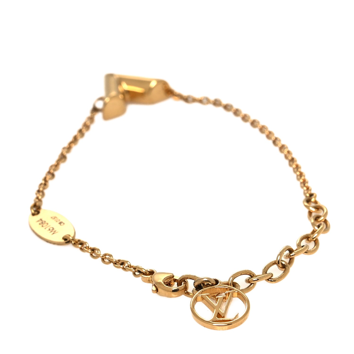 Louis Vuitton Essential V Bracelet Gold 3 of 6