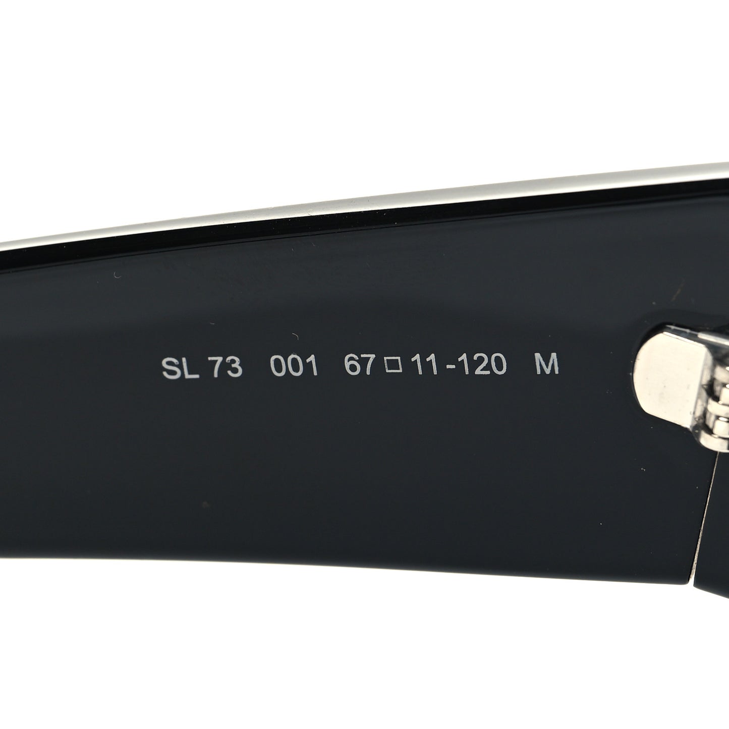 Acetate SL 73 Cat Eye Sunglasses Black