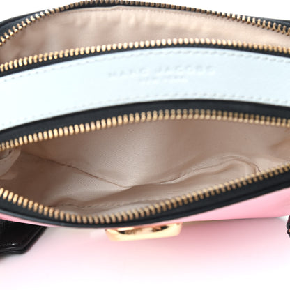 Marc Jacobs Saffiano Small Snapshot Camera Bag Baby Pink Multicolor 8 of 9