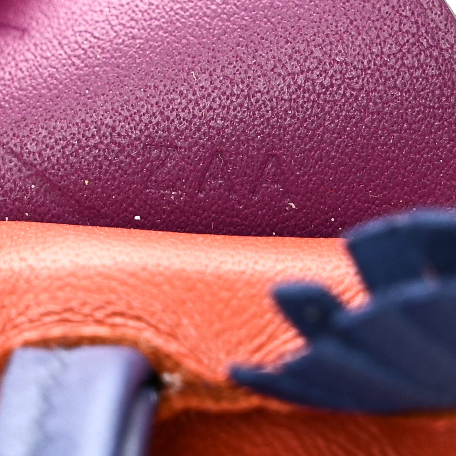 Hermes Milo Lambskin Grigri Rodeo Pegase Horse Bag Charm PM Cornaline Bleu Saphir Anemone 4 of 4
