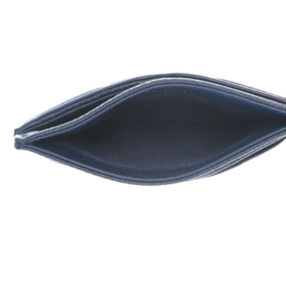 Chanel Caviar Quilted Filigree Card Holder Navy Blue 5 of 9