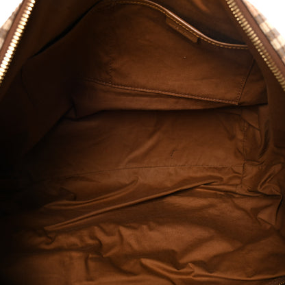 Burberry Haymarket Check Medium Salisbury Tote Camel 4 of 5