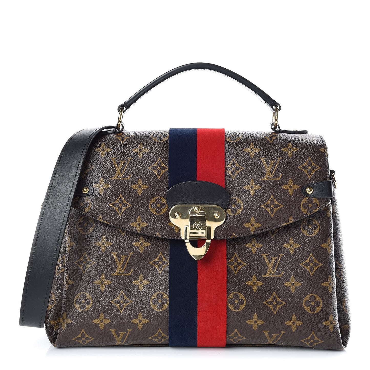 Monogram Georges MM Marine Cherry