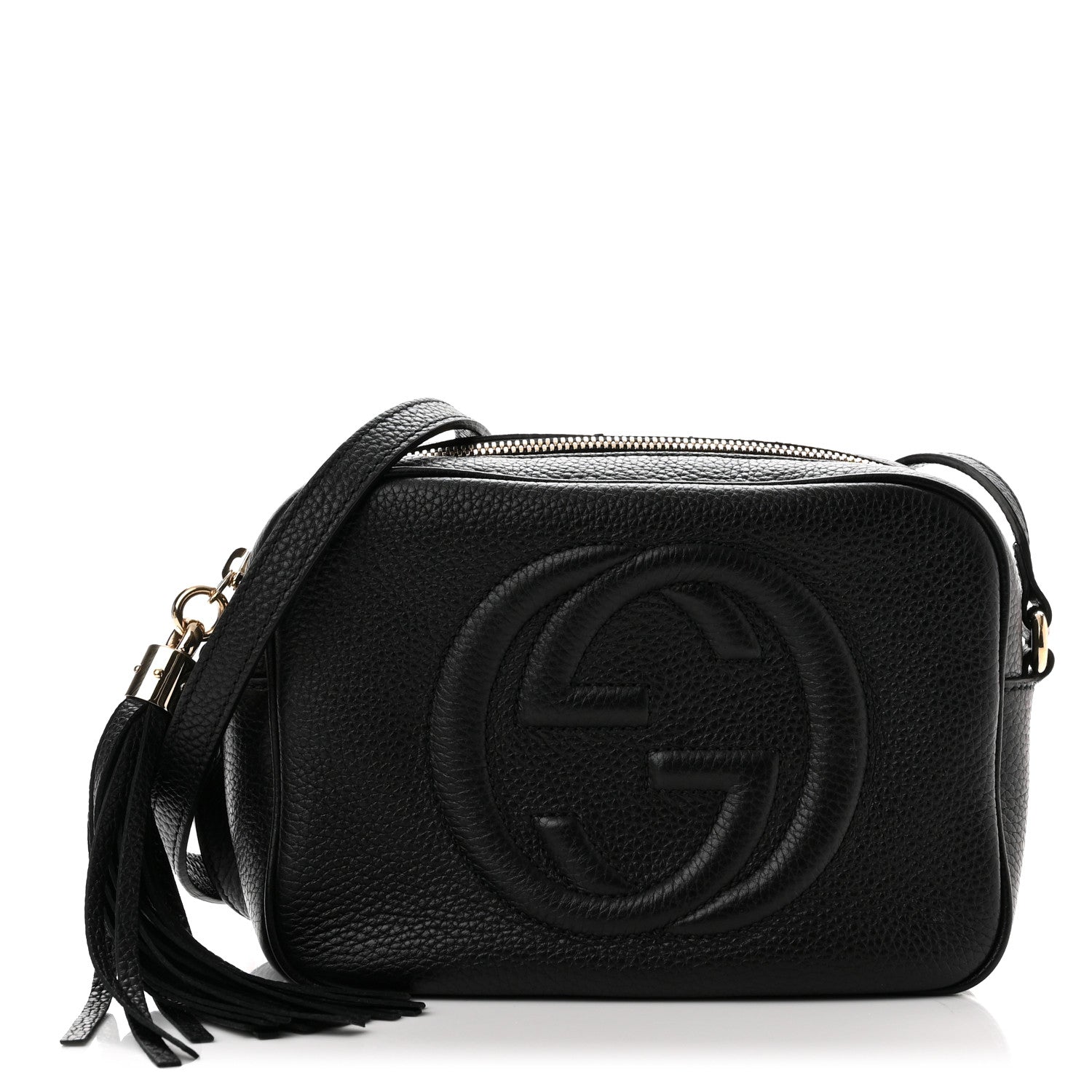 Gucci Pebbled Calfskin Small Soho Disco Bag Black 1 of 10