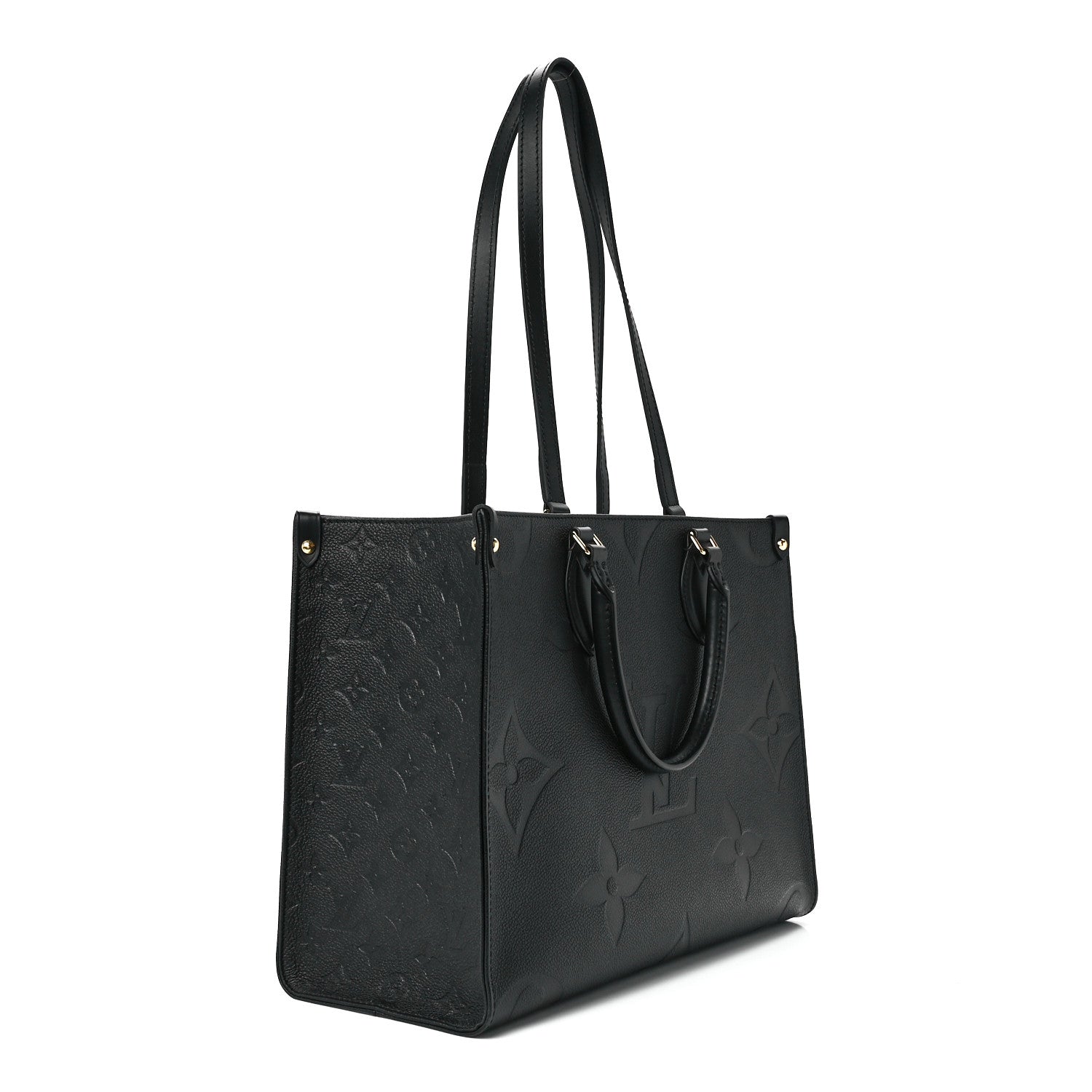 Louis Vuitton Empreinte Monogram Giant Onthego MM Black 3 of 10