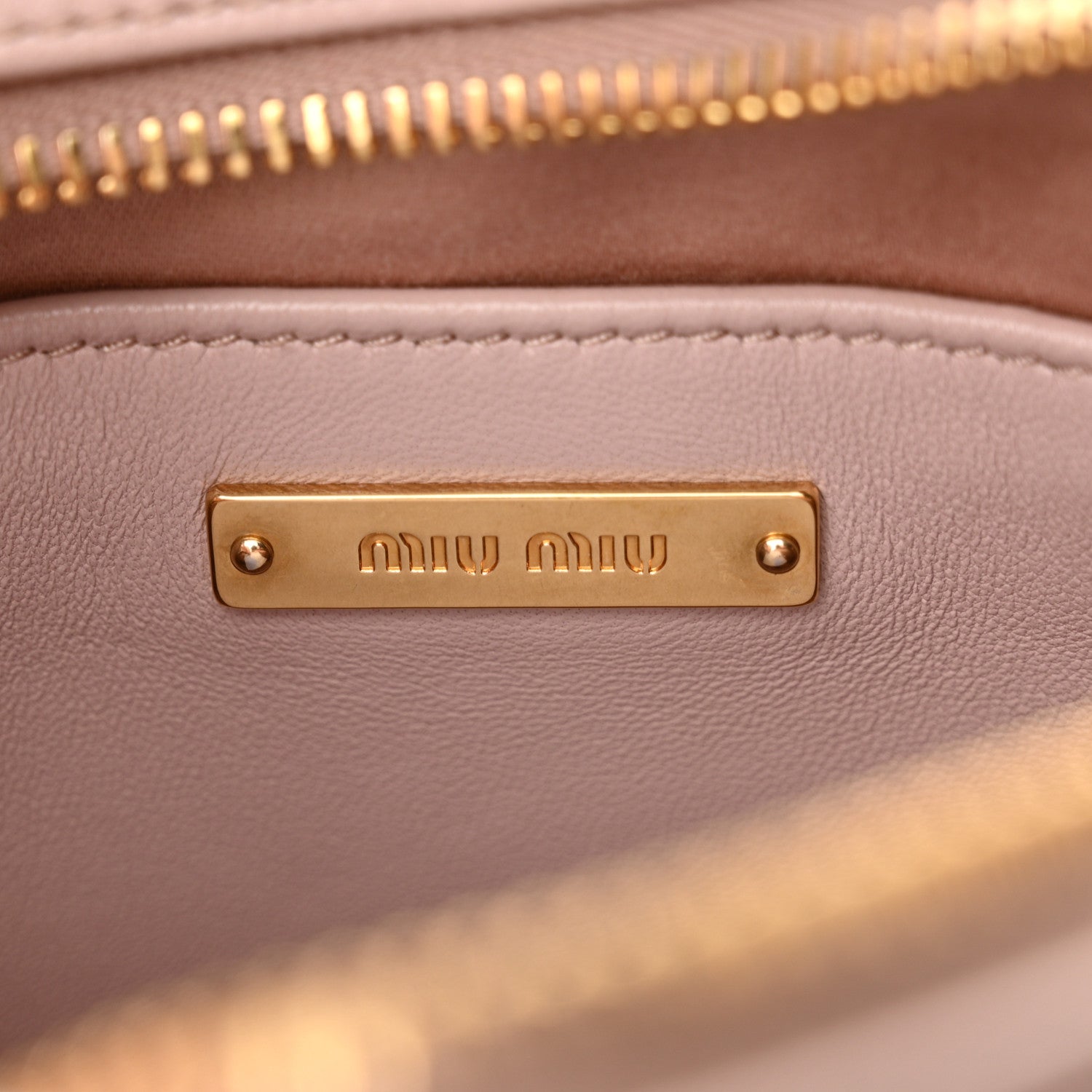 Miu Miu Nappa Matelasse Camera Bag Cammeo 6 of 12
