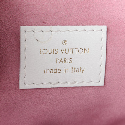 Louis Vuitton Lambskin Embossed Monogram LV Garden Coussin PM Cream 8 of 11