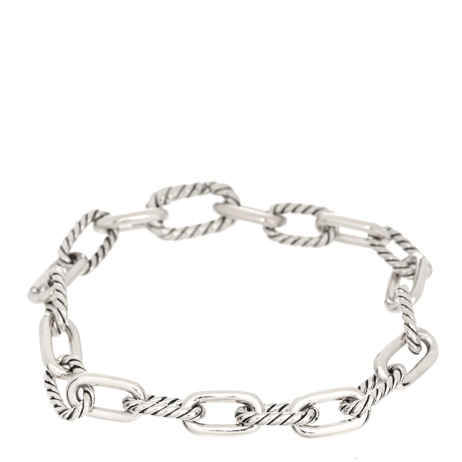 David Yurman Sterling Silver 8.5mm Madison Chain Bracelet 1 of 3