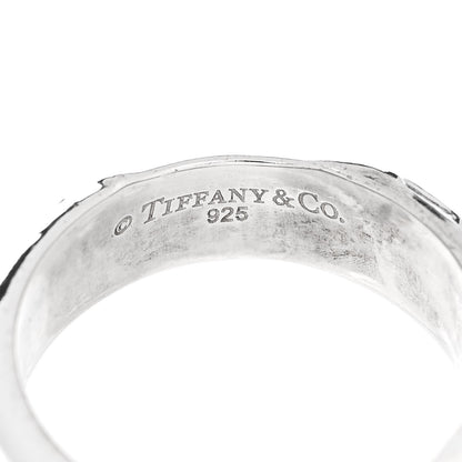 Tiffany Sterling Silver Flower Ring 51 5.75 4 of 5