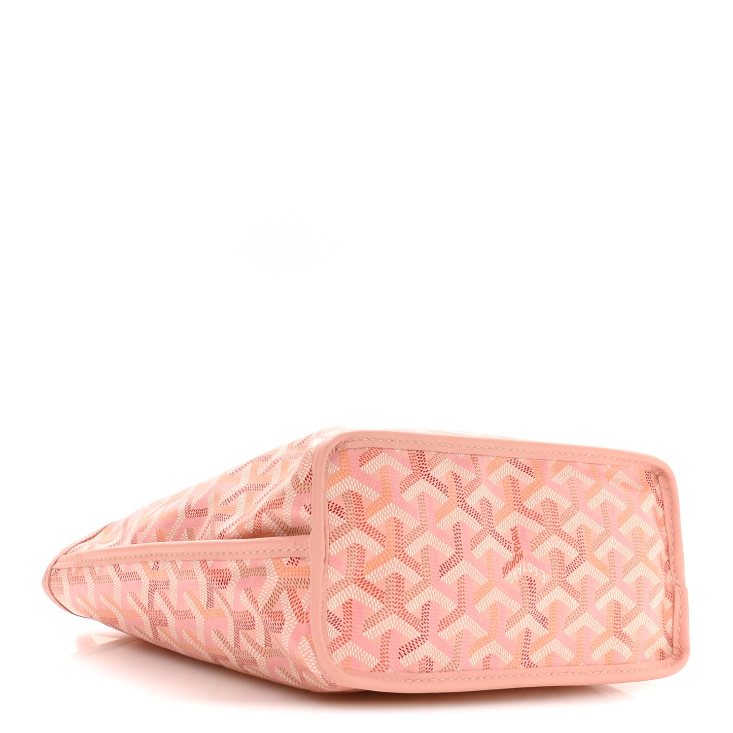 Goyardine Reversible Mini Anjou Powder Pink