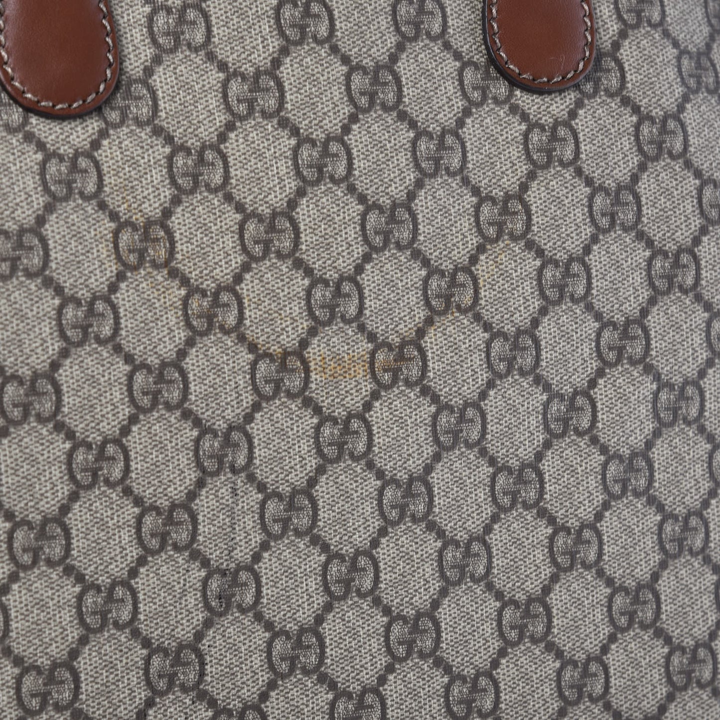 GG Plus Monogram Medium Joy Tote Bag Brown