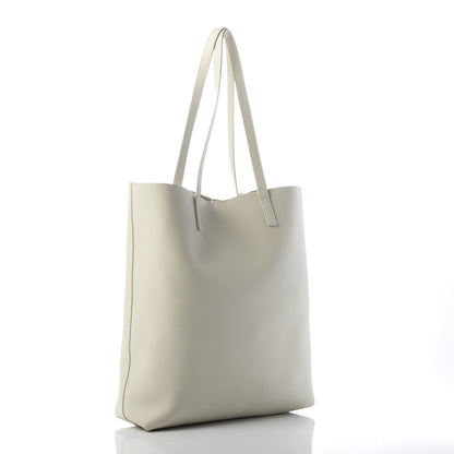 Saint Laurent Calfskin Medium Shopping Tote Porcellana 3 of 13