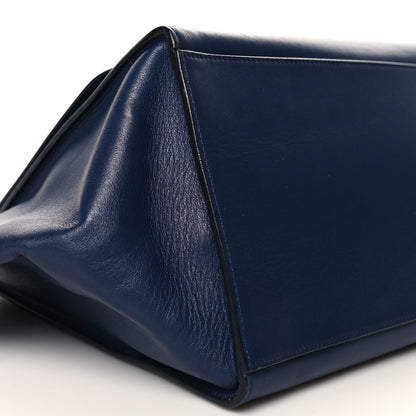 Celine Smooth Calfskin Medium Trapeze Indigo 8 of 12