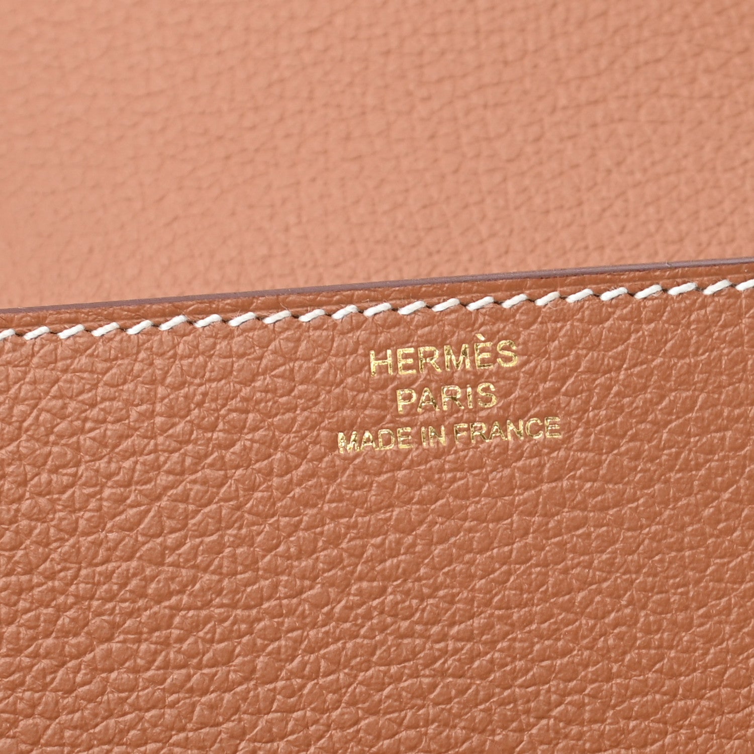 Hermes Evercolor Roulis Slim Wallet Gold 6 of 7