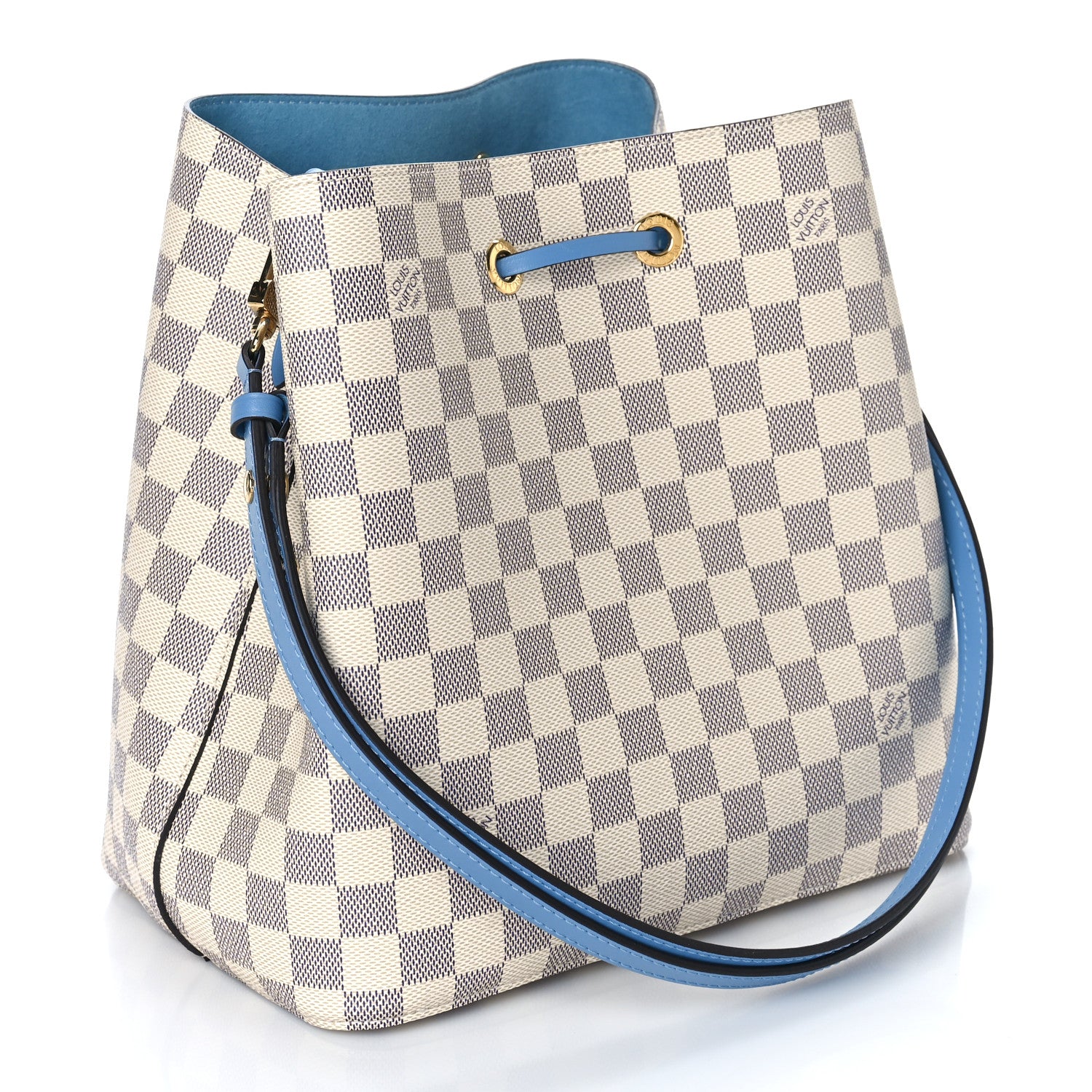 Louis Vuitton Damier Azur Neonoe MM Bleuet 3 of 8
