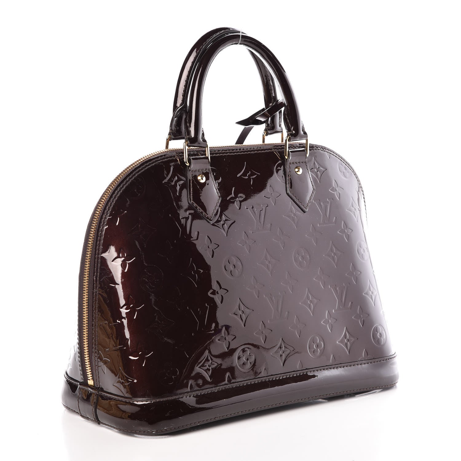 Louis Vuitton Vernis Alma PM Amarante 3 of 17