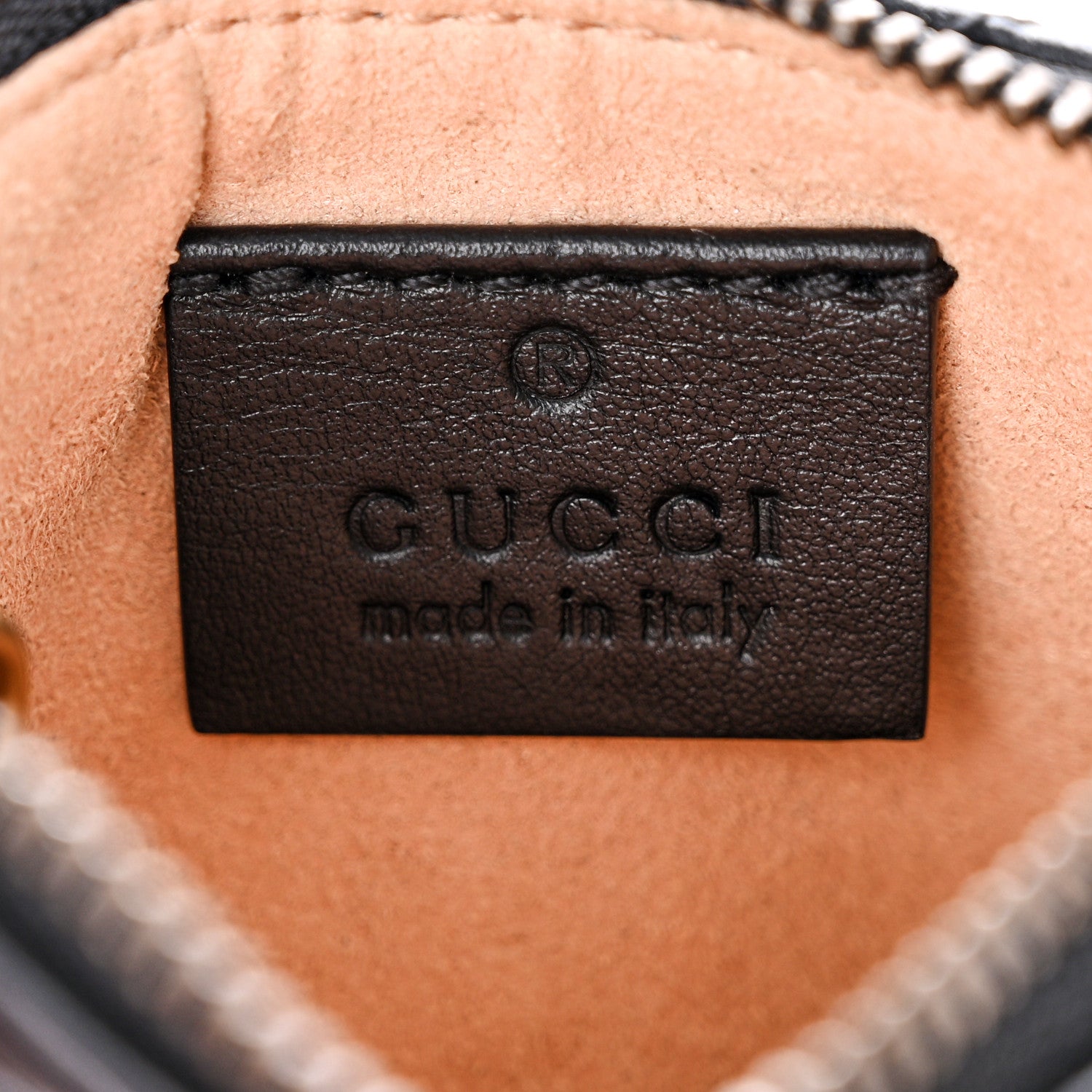 Gucci Calfskin Matelasse GG Marmont Key Case Black 6 of 8