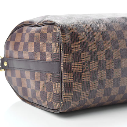 Louis Vuitton Damier Ebene Speedy Bandouliere 25 10 of 12